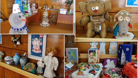 Выставка «Калядная зорка» открылась в Центре детского творчества