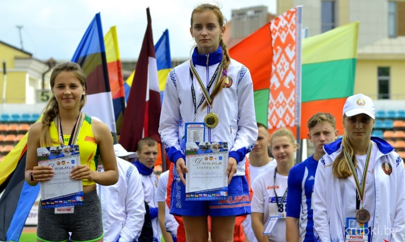 Крупчанка Диана Кабалан стала бронзовым призером на Х Балтийских юношеских играх