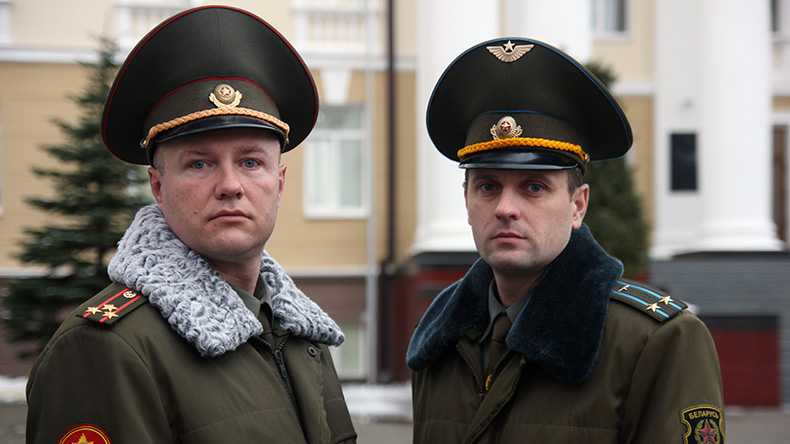 Полковник Денис Федоров и подполковник Сергей Шохов