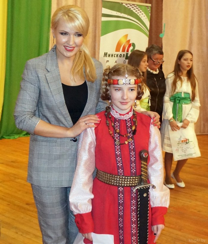 Ирина Новикова с певицей Ольгой Плотниковой