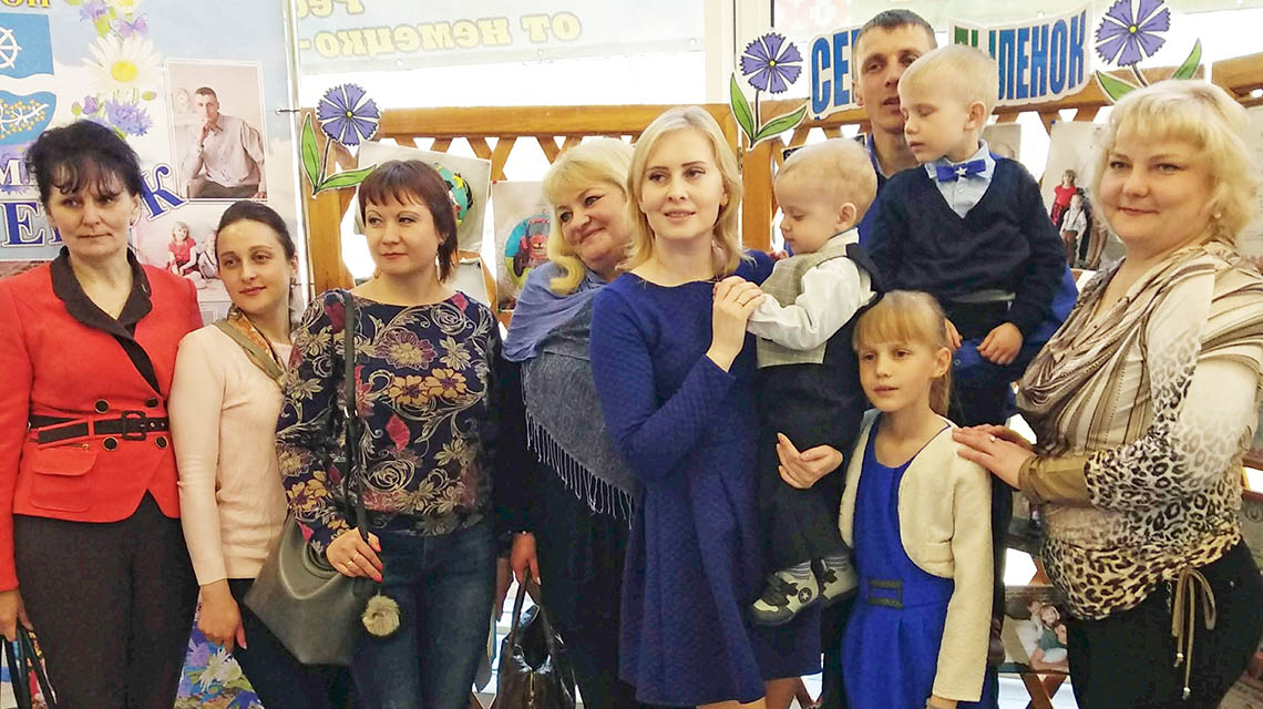 Семья Дыленок на конкурсе «Семья года Минщины-2019»