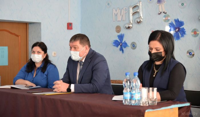 Председатель Крупского райисполкома встретился с коллективом РКБО
