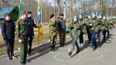 В оздоровительном лагере «Яновщина» прошли военно-полевые сборы школьников