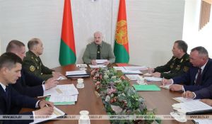 Лукашенко: каждый регион Беларуси должен быть готов провести мобилизацию в короткий срок