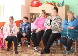 Начальник Крупского РОЧС встретился с педагогами сельского детского сада в аг. Замки