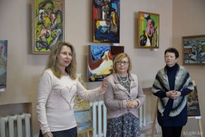 В Крупской художественной галерее состоялось открытие необычной выставки