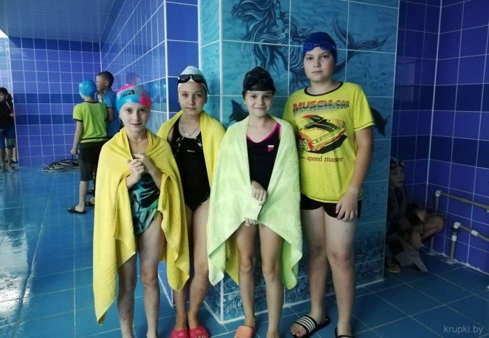 Крупские школьники приняли участие в турнире по плаванию «Кубок надежд»
