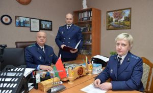 В прокуратуре Крупского района заложены крепкие служебные традиции