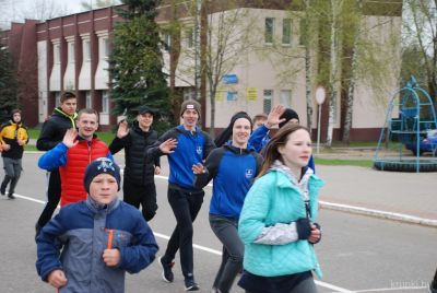 В Крупках прошел легкоатлетический пробег, посвященный Дню Победы в Великой Отечественной войне (фото)