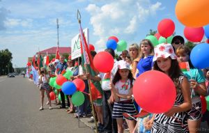 Атмосферные фото с празднования в Крупках Дня Независимости Республики Беларусь