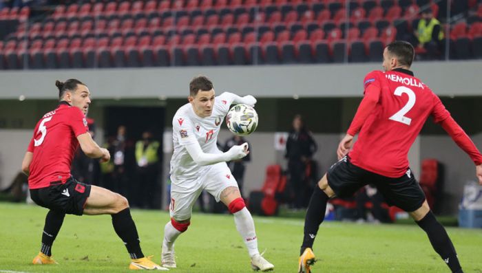 Футболисты Беларуси проиграли албанцам на финише Лиги наций