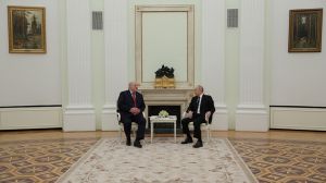 Лукашенко и Путин на встрече прокомментировали &quot;планы захватить Европу&quot;