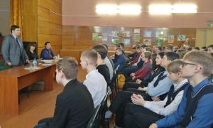 Крупские школьники встретились с преподавателями Белорусской государственной сельскохозяйственной академии