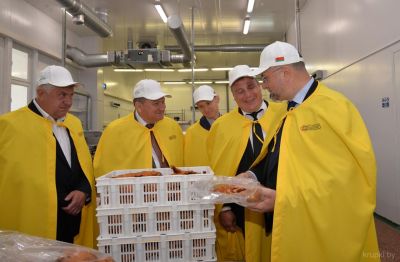 Крупский район с рабочим визитом посетил министр сельского хозяйства и продовольствия Республики Беларусь
