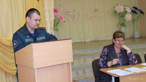 Представители Крупского РОЧС приняли участие в семинаре «Организация летней оздоровительной кампании 2019».