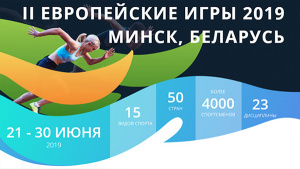 Беларусь на II Европейских играх представят 227 спортсменов