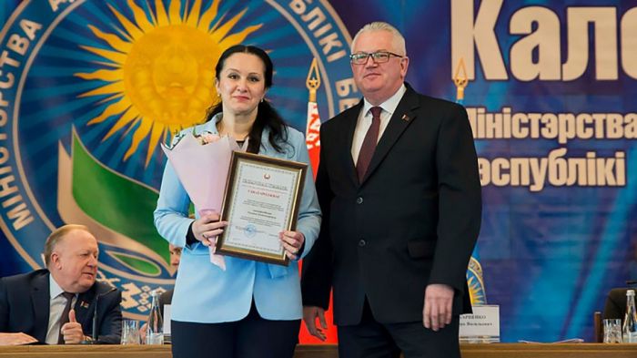 Татьяна Коноваленок награждена Почетной грамотой Министерства образования Республики Беларусь