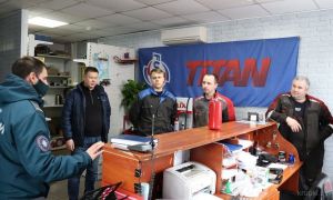 Крупские спасатели посетили «Автоцентр», Крупский автоцентр и учреждение исправительного типа № 39