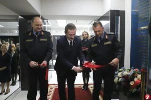 Турчин и Кубраков открыли демонстрационный зал об истории милиции Минской области
