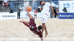 Сборная Беларуси по пляжному футболу стала чемпионом II Игр стран СНГ