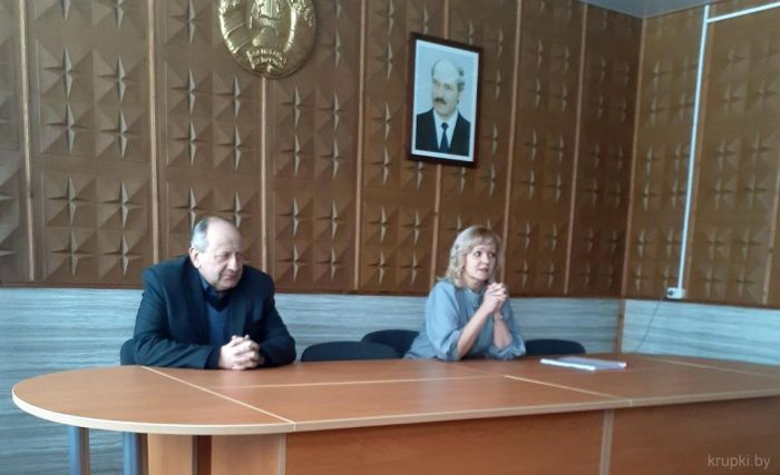Председатель Крупского районного Совета депутатов встретилась с населением в Игрушковском сельисполкоме
