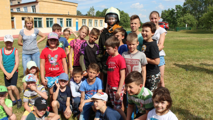 Спасатели Крупского РОЧС провели тактико-специальные занятия в лагере «Яновщина»