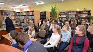 В Крупской библиотеке состоялась встреча «От истории – к современности»