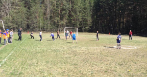 В Крупском районе выявили лучших футболистов среди школьников