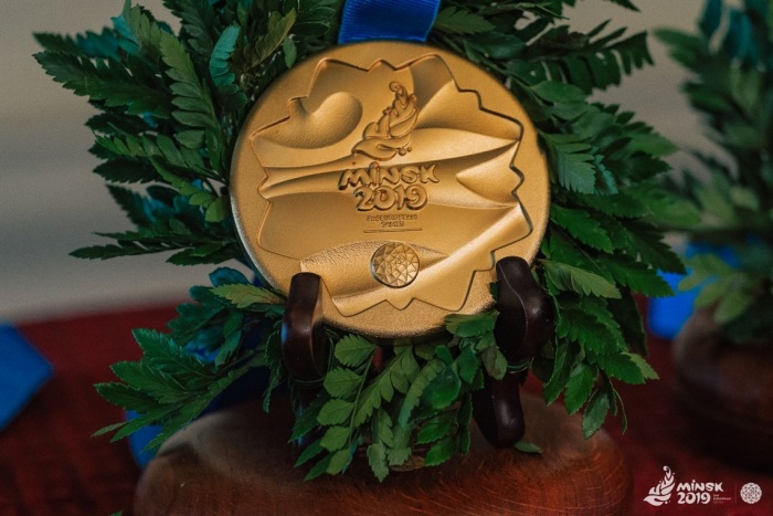 Акробатки Набокина, Ивончик и Сандович завоевали первое золото белорусов на II Европейских играх