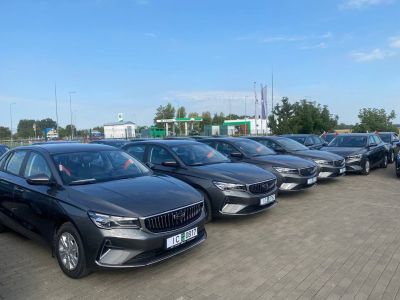 50 автомобилей Geely поступили в учреждения здравоохранения Минской области
