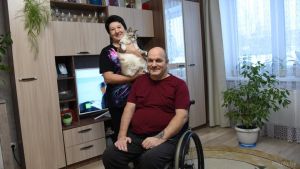 В Крупках в специальных квартирах для инвалидов-колясочников созданы все необходимые условия