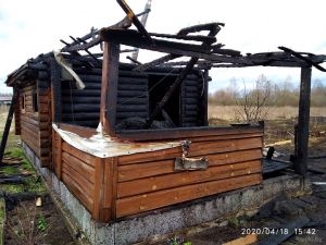 18 апреля на территории Крупского района зарегистрировано 2 пожара