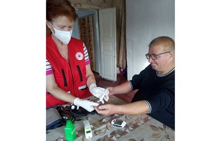 Районная организация Красного Креста провела благотворительную кампанию «Ваша дапамога»