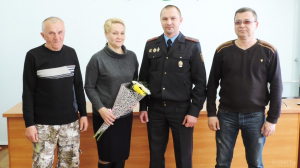 В Крупском отделе охраны чествовали ликвидаторов чернобыльской аварии