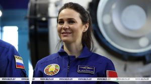 Белоруска Василевская принимает участие в экзаменационной тренировке в Центре подготовки космонавтов