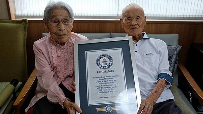 Прожившая вместе более 80 лет супружеская пара попала в Книгу рекордов Гиннесса