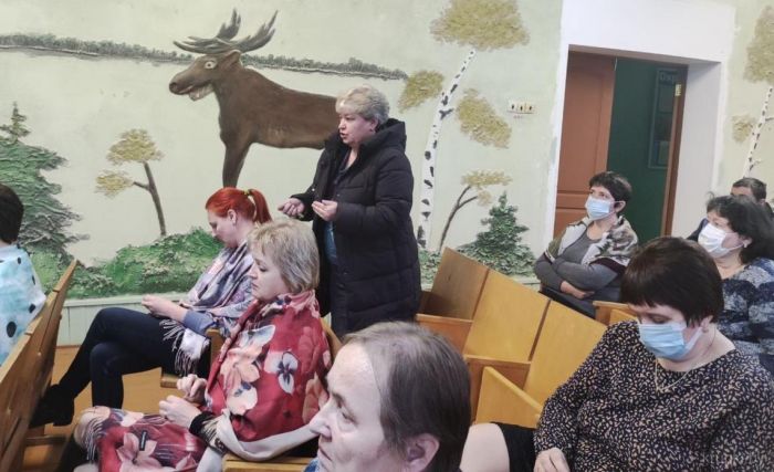 Заместитель председателя Крупского райисполкома посетил Новокрупский лесхоз