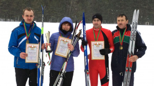 В Крупском районе определили лучших в лыжных гонках
