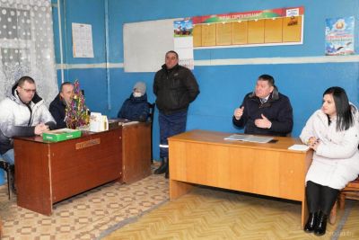 Председатель Крупского райисполкома встретился с трудовым коллективом ОАО «Холопеничи»