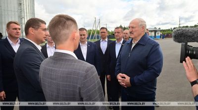&quot;Это пример создания нового хозяйства&quot;. Лукашенко о причинах приезда на Мядельщину