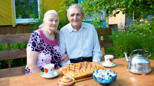 20 июля Евгений Емельянович и Мария Ивановна Шишпор из поселка Ленок отметили 65-летие совместной жизни