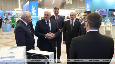Александр Лукашенко посетил выставку научных достижений &quot;Беларусь интеллектуальная&quot;
