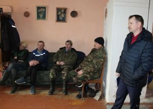 Начальник Крупского РОЧС встретился с работниками МТФ в Бобре