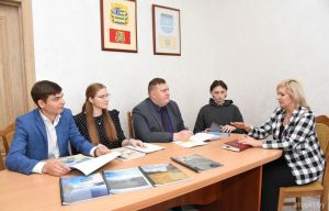 Актив молодежного парламента при Крупском районном Совете депутатов обсудил свои перспективы