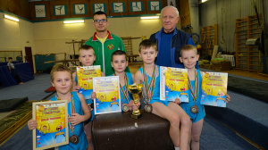 Крупские гимнасты заняли третье место на республиканских соревнованиях «Юный чемпион»