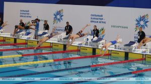 Белорусские пловцы выиграли семь медалей во второй день турнира II Игр стран СНГ