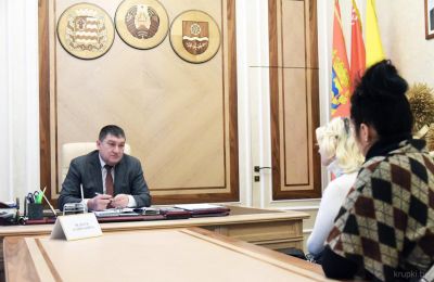 Председатель Крупского райисполкома провел очередной прием граждан