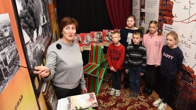 В музейном уголке Колосовской СШ, посвященном геноциду белорусского народа, активно проходят экскурсии