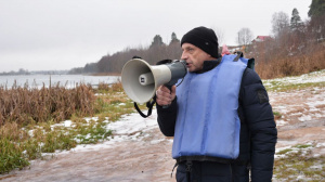 Журналисты газеты &quot;Крупскі веснік&quot; совместно с ОСВОДом объехали места зимней рыбалки