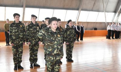 Крупские школьники состязались в соревнованиях по военно-прикладному многоборью